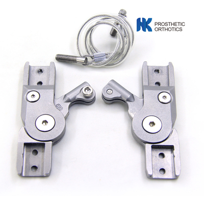 Swiss Lock Knee Joint For Orthoses Aluminum 7075 Chiều rộng 19mm Cáp điều khiển