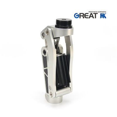 Khớp gối khí nén khóa hình học cho chân giả có đầu nối ren M36